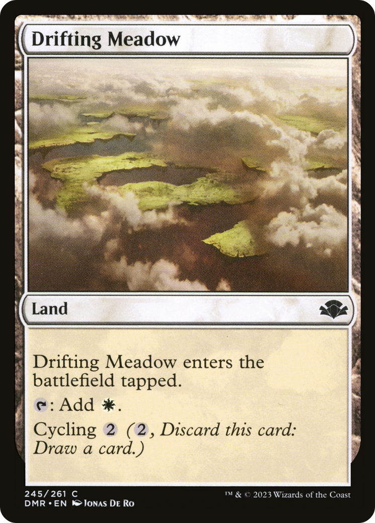 Drifting Meadow [Dominaria Remastered]-1