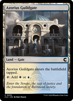 Azorius Guildgate [Ravnica: Clue Edition]-1