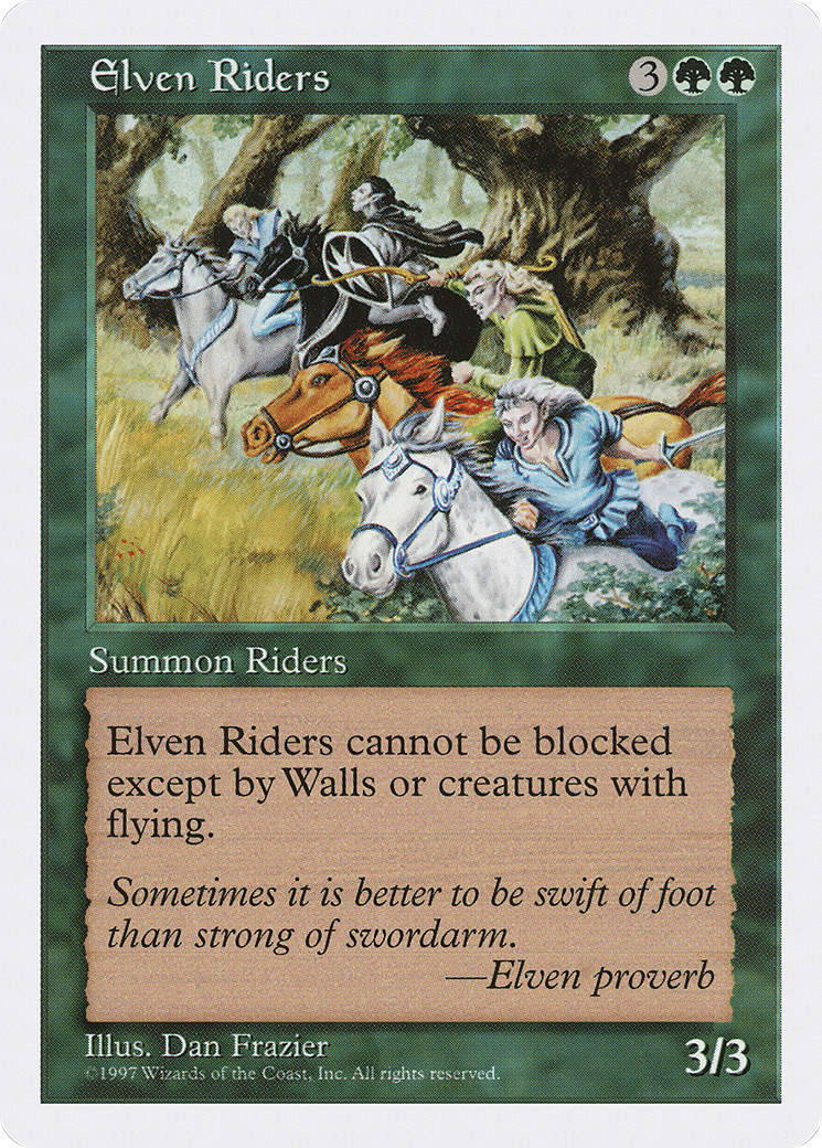 Elven Riders [Fifth Edition]-1