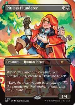 Pitiless Plunderer (SLD-1431) - Secret Lair Drop (Borderless) Foil-1