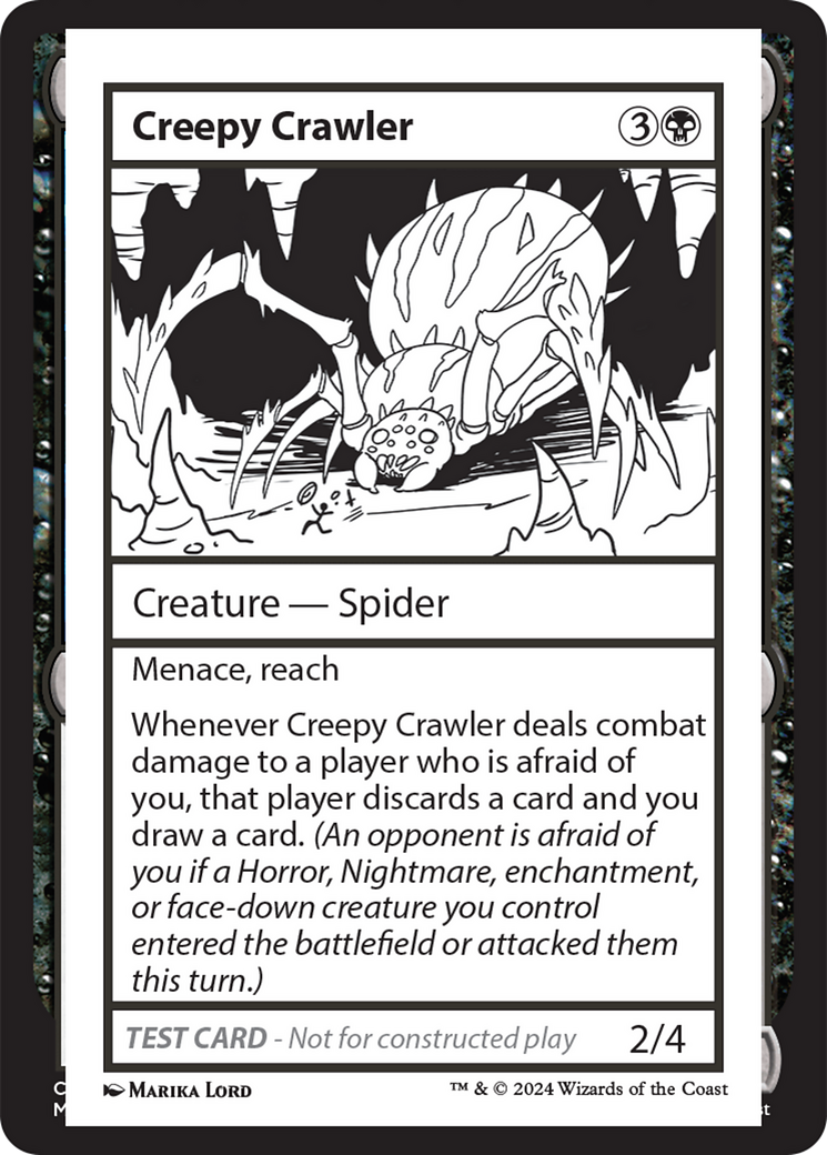 Creepy Crawler [Mystery Booster 2 Playtest Cards]-1