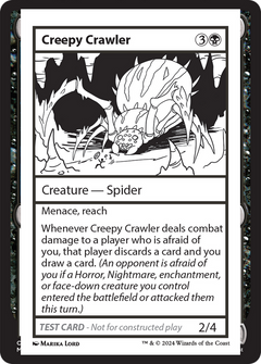 Creepy Crawler [Mystery Booster 2 Playtest Cards]-1