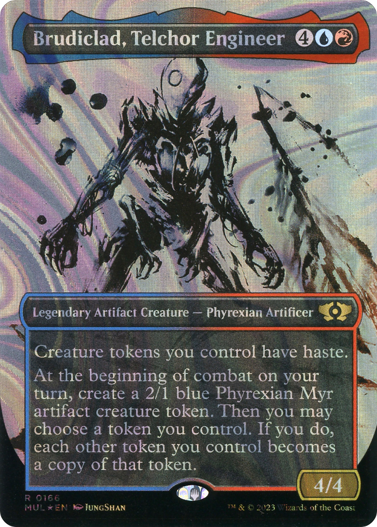 Brudiclad, Telchor Engineer (Halo Foil) [Multiverse Legends]-1