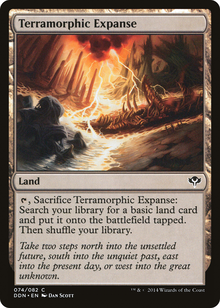 Terramorphic Expanse [Duel Decks: Speed vs. Cunning]-1