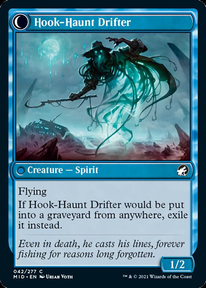 Baithook Angler // Hook-Haunt Drifter [Innistrad: Midnight Hunt]-2