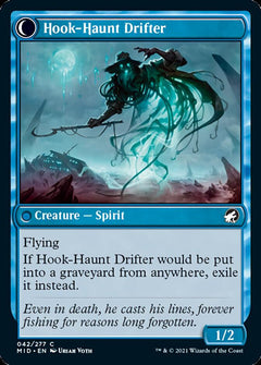 Baithook Angler // Hook-Haunt Drifter [Innistrad: Midnight Hunt]-2