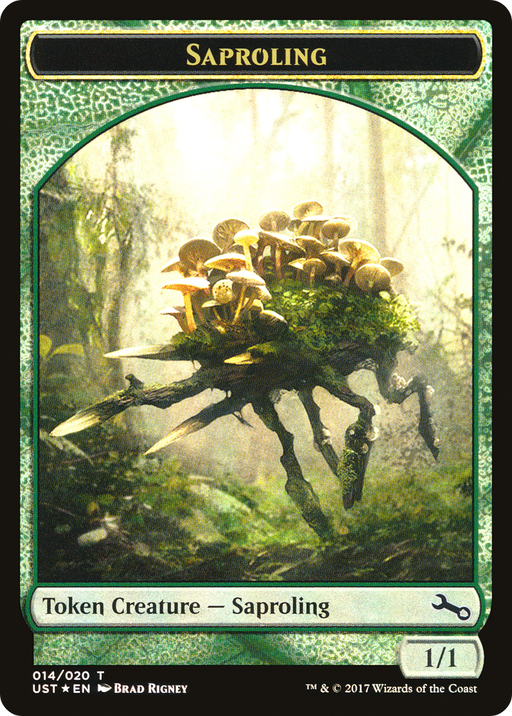 Saproling // Saproling Double-Sided Token [Unstable Tokens]-3