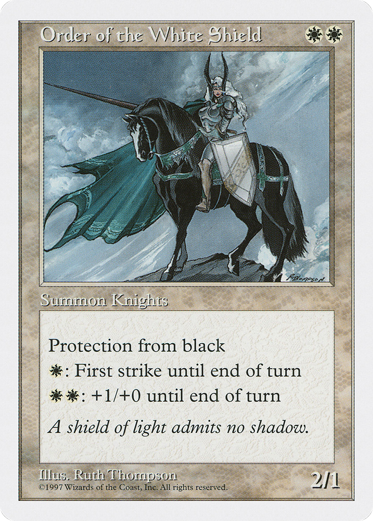 Order of the White Shield [Fifth Edition]-1