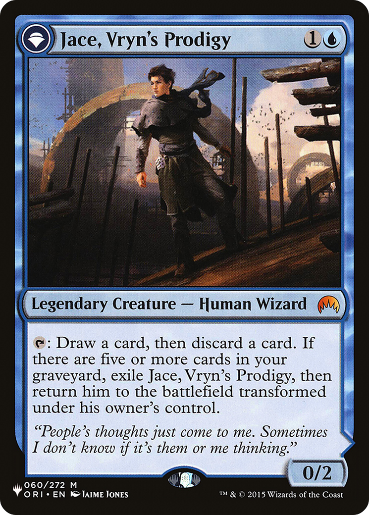 Jace, Vryn's Prodigy // Jace, Telepath Unbound [Secret Lair: From Cute to Brute]-3