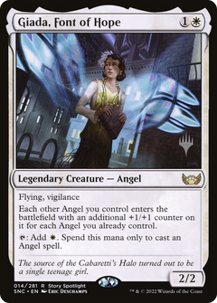 Giada, Font of Hope (Promo Pack) [Streets of New Capenna Promos]-1