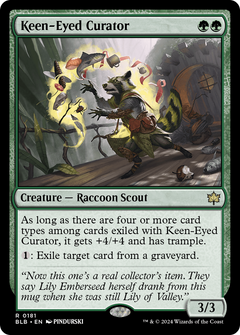 Keen-Eyed Curator [Bloomburrow]-1