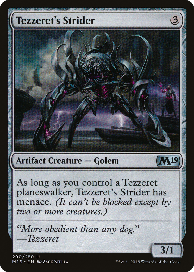 Tezzeret's Strider [Core Set 2019]-1