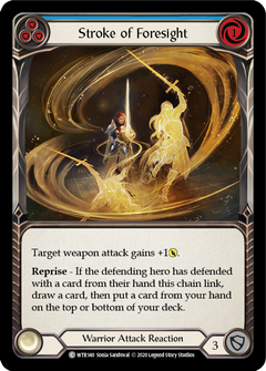 Stroke of Foresight (Blue) [U-WTR140] (Welcome to Rathe Unlimited)  Unlimited Normal-2