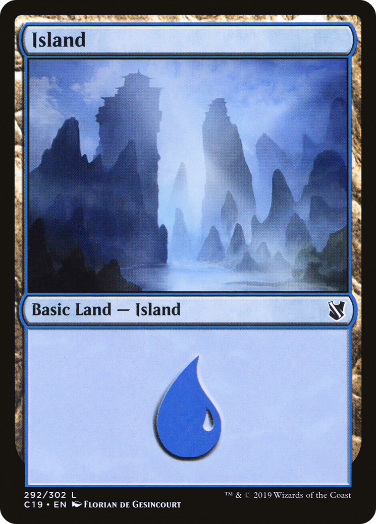 Island (292) [Commander 2019]-1