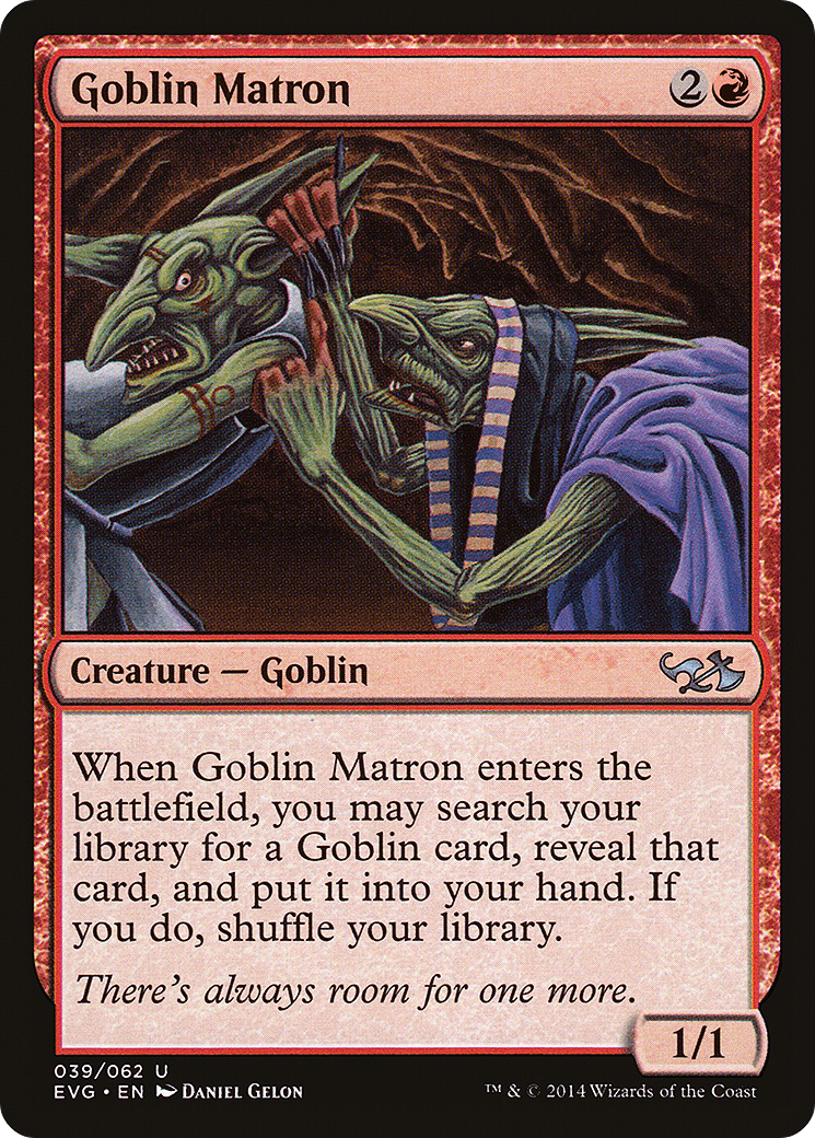 Goblin Matron (Elves vs. Goblins) [Duel Decks Anthology]-1