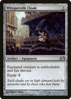 Whispersilk Cloak (PC2-115) - Planechase 2012-1