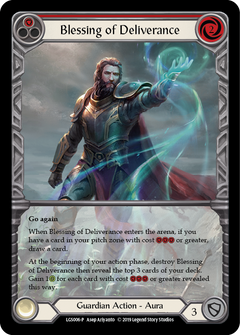 Blessing of Deliverance (Red) [LGS006-P] (Promo)  1st Edition Normal-1