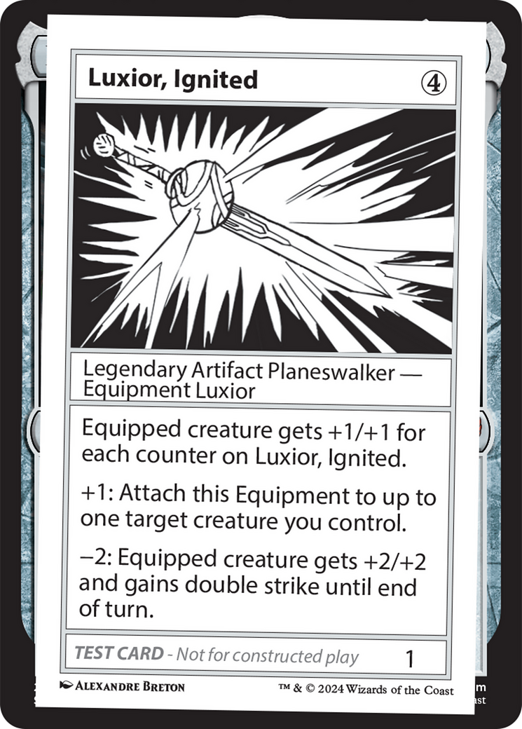 Luxior, Ignited [Mystery Booster 2 Playtest Cards]-1