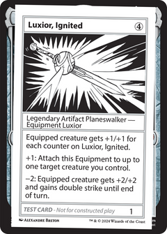Luxior, Ignited [Mystery Booster 2 Playtest Cards]-1