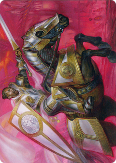 Sigiled Sentinel // Sigiled Sentinel (AMOM-009) - March of the Machine Art Series (Borderless) Foil-1