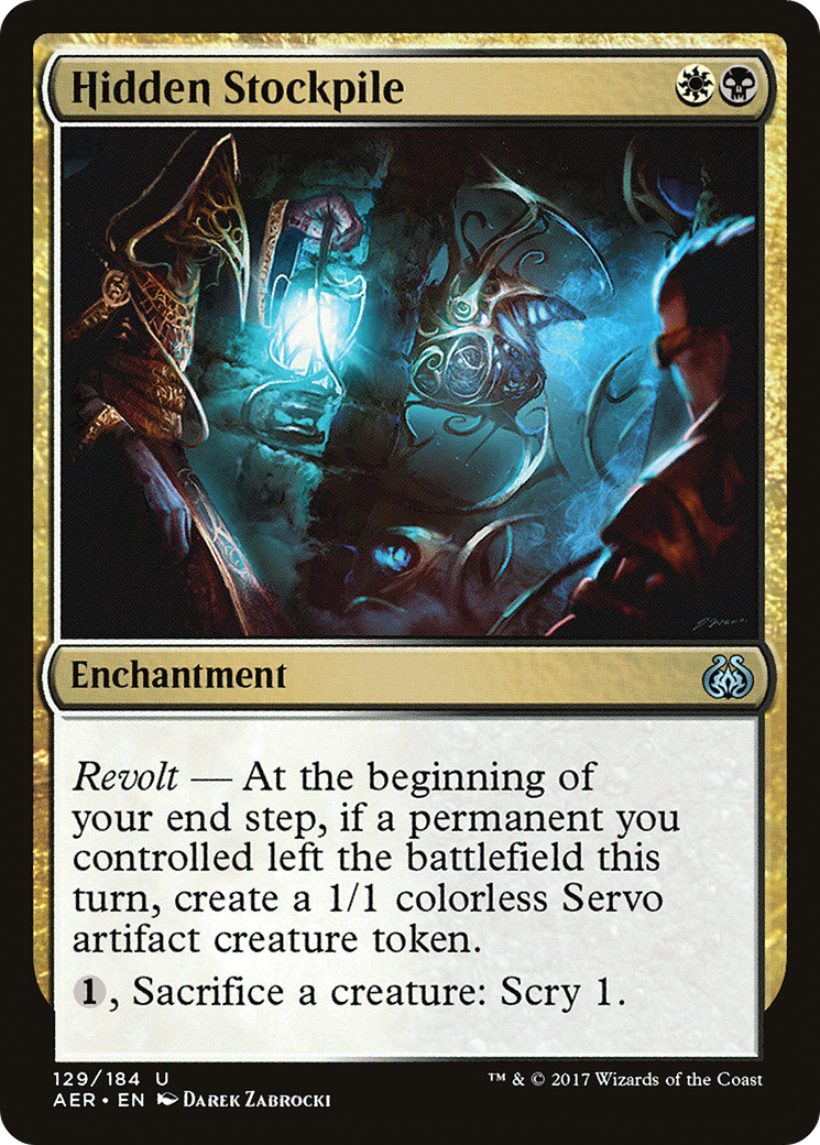 Hidden Stockpile [Aether Revolt]-1