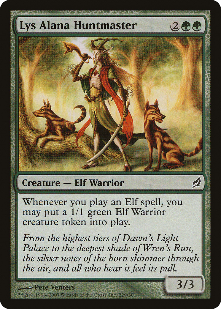 Lys Alana Huntmaster [Lorwyn]-1