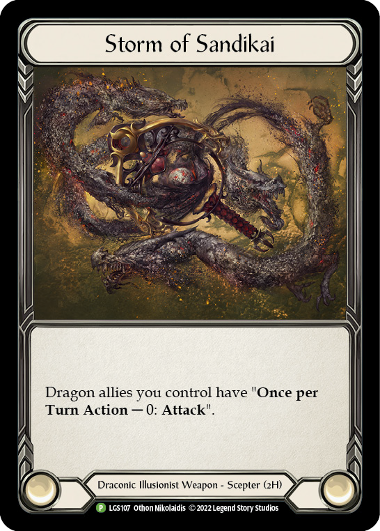 Storm of Sandikai [LGS107] (Promo)  Cold Foil-1