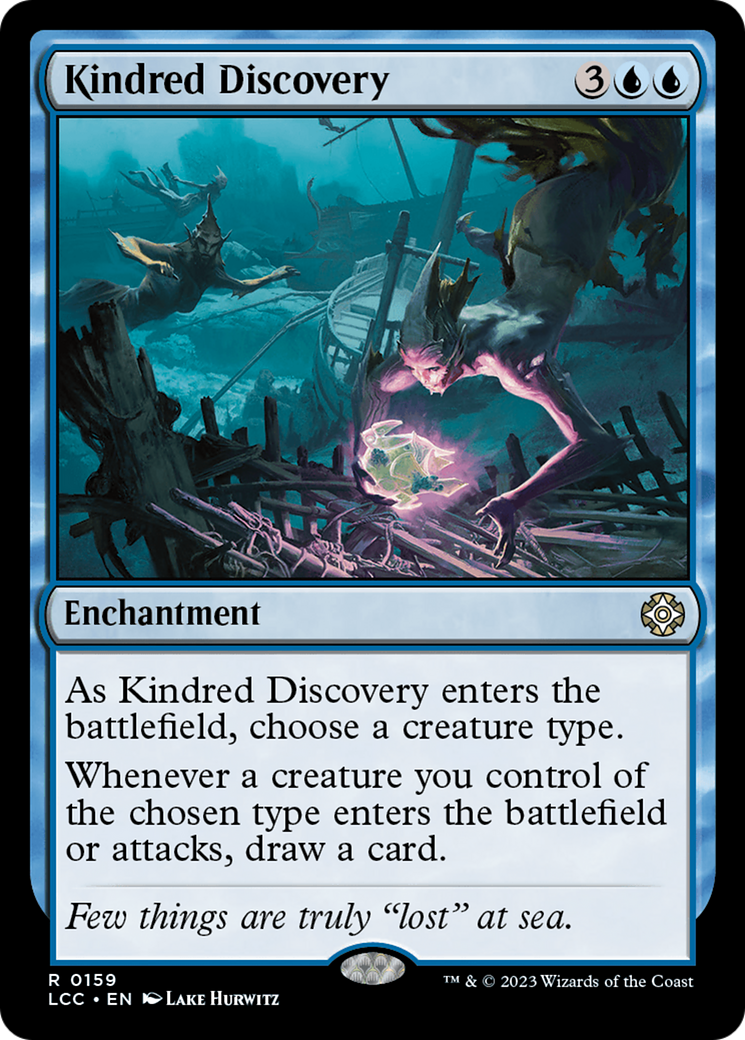 Kindred Discovery [The Lost Caverns of Ixalan Commander]-1