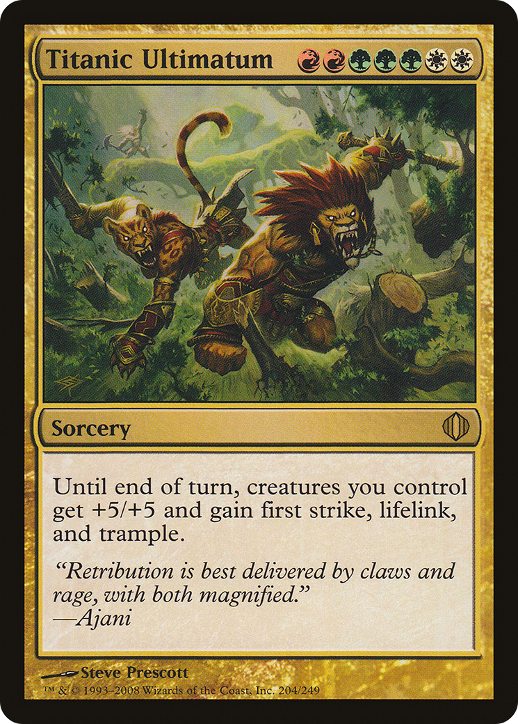 Titanic Ultimatum [Shards of Alara]-1