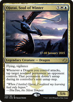 Ojutai, Soul of Winter [Fate Reforged Prerelease Promos]-1