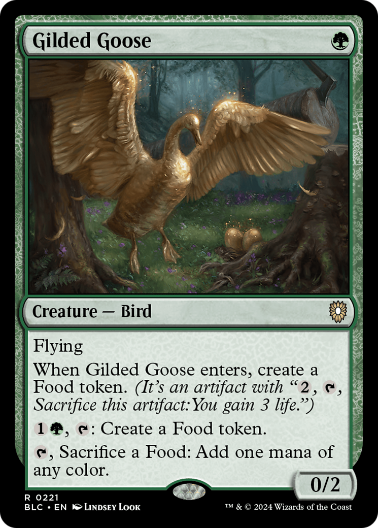 Gilded Goose [Bloomburrow Commander]-1