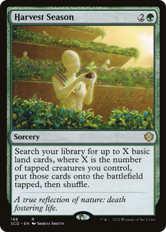 Harvest Season [Starter Commander Decks]-1
