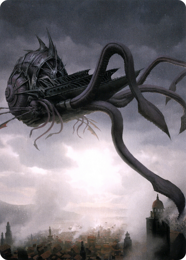 Nautiloid Ship // Nautiloid Ship (ACLB-080) - Battle for Baldur's Gate Art Series (Borderless)-1