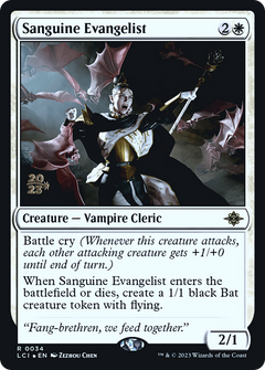 Sanguine Evangelist [The Lost Caverns of Ixalan Prerelease Cards]-1