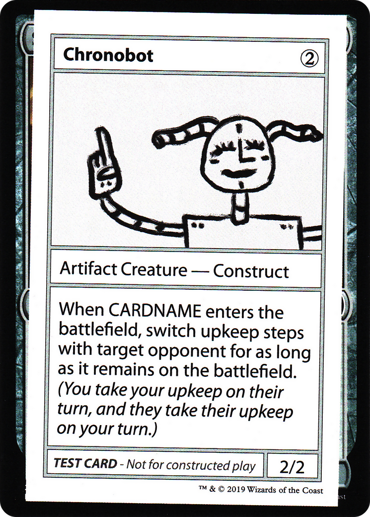 Chronobot (2021 Edition) [Mystery Booster Playtest Cards]-1