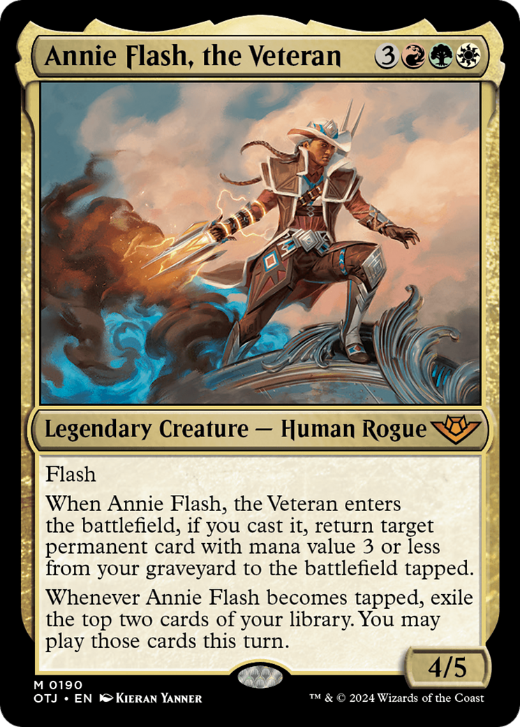 Annie Flash, the Veteran [Outlaws of Thunder Junction]-1