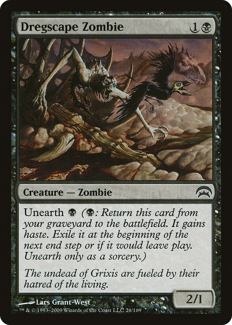 Dregscape Zombie [Planechase]-1