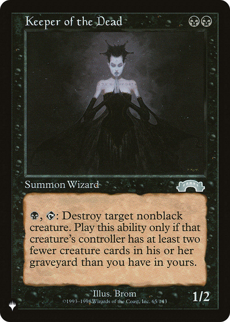 Keeper of the Dead [The List]-1