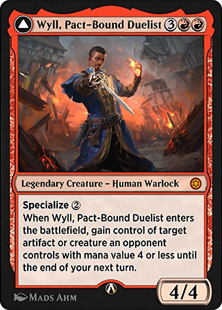Wyll, Pact-Bound Duelist (HBG-015) - Alchemy Horizons: Baldur's Gate-1