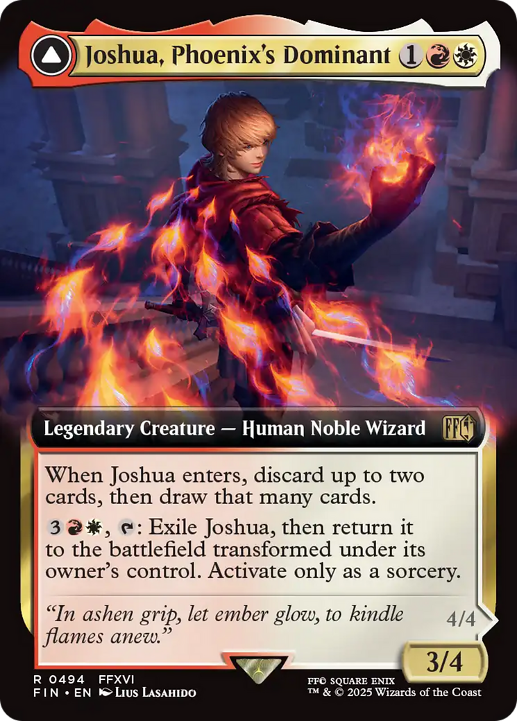 Joshua, Phoenix's Dominant (Extended Art) [FINAL FANTASY]-3