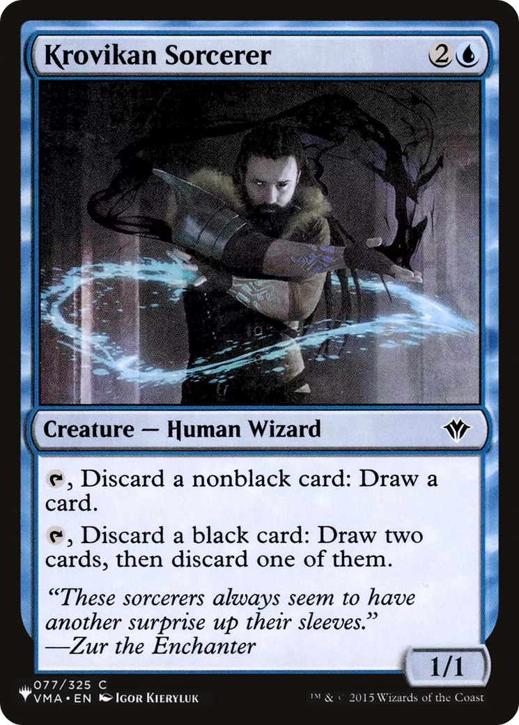 Krovikan Sorcerer [The List]-1