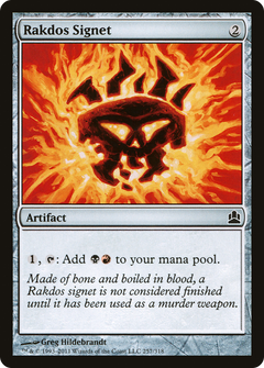 Rakdos Signet [Commander 2011]-1