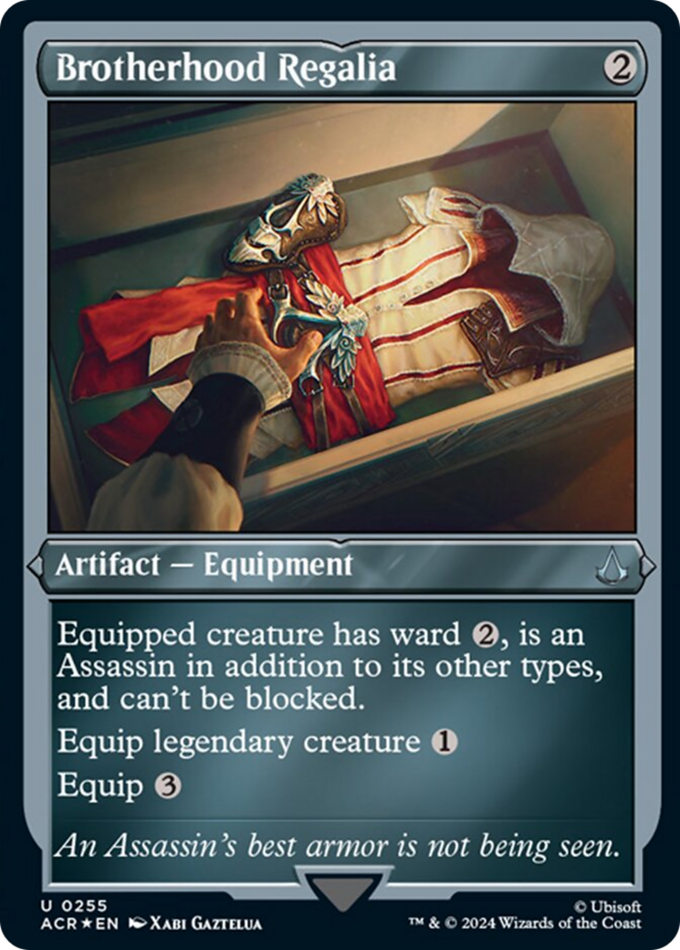 Brotherhood Regalia (Foil Etched) [Assassin's Creed]-1