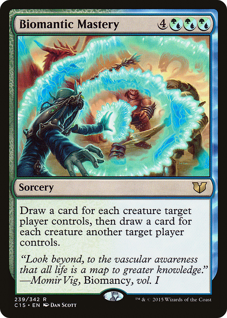 Biomantic Mastery [Commander 2015]-1