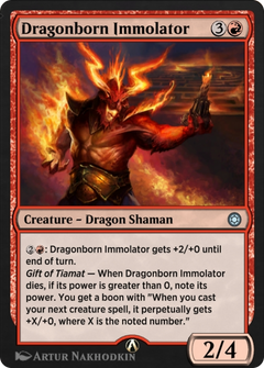 Dragonborn Immolator (HBG-051) - Alchemy Horizons: Baldur's Gate-1