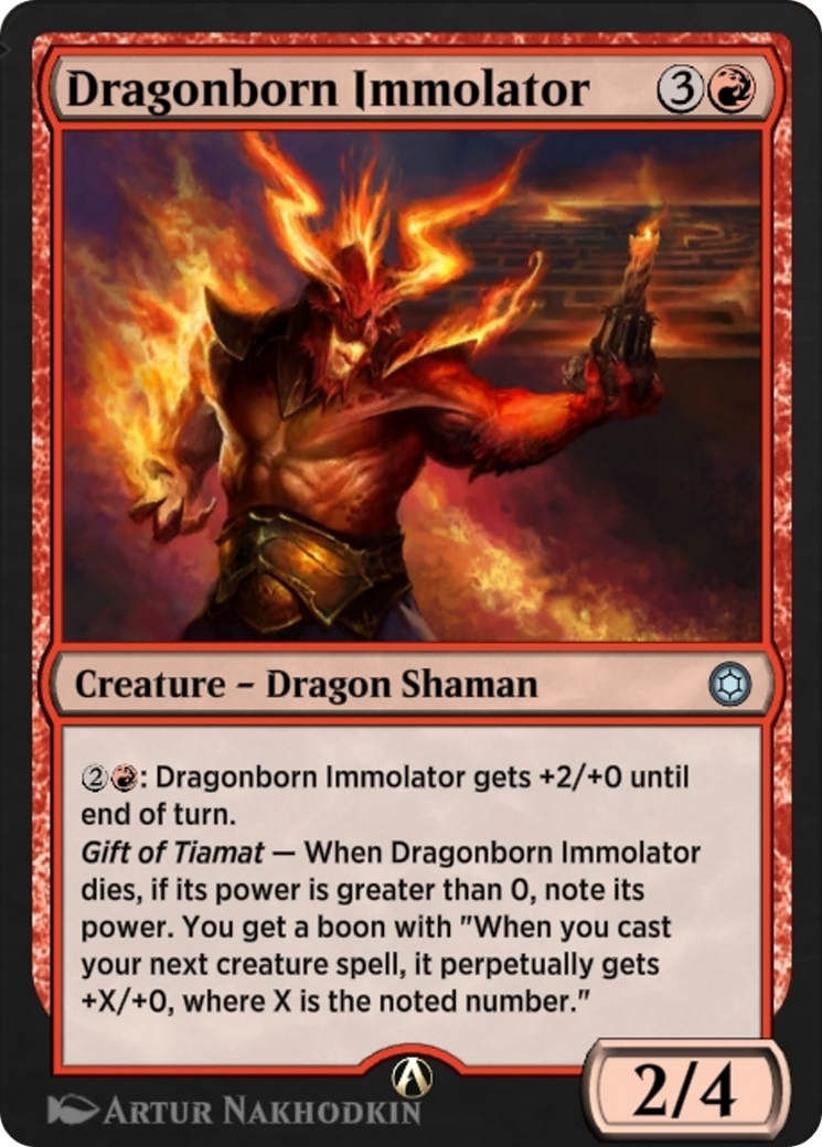 Dragonborn Immolator (HBG-051) - Alchemy Horizons: Baldur's Gate-1