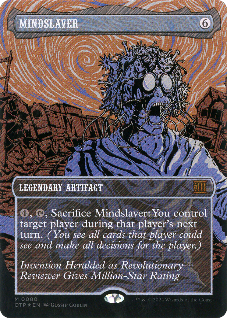 Mindslaver (Textured Foil) [Outlaws of Thunder Junction: Breaking News]-1