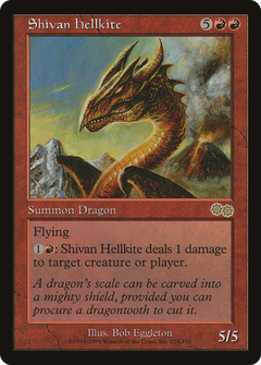Shivan Hellkite [Urza's Saga]-1
