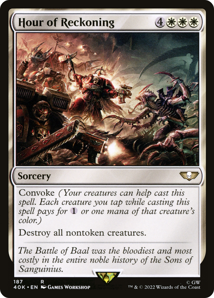 Hour of Reckoning [Warhammer 40,000]-1