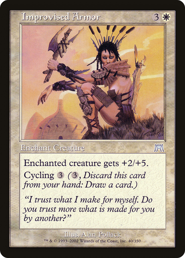 Improvised Armor [Onslaught]-1